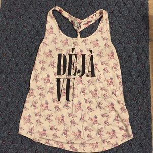 Printed tank top